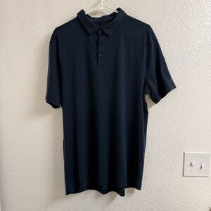 lululemon athletica Blue Polo Shirt for Effortless Style